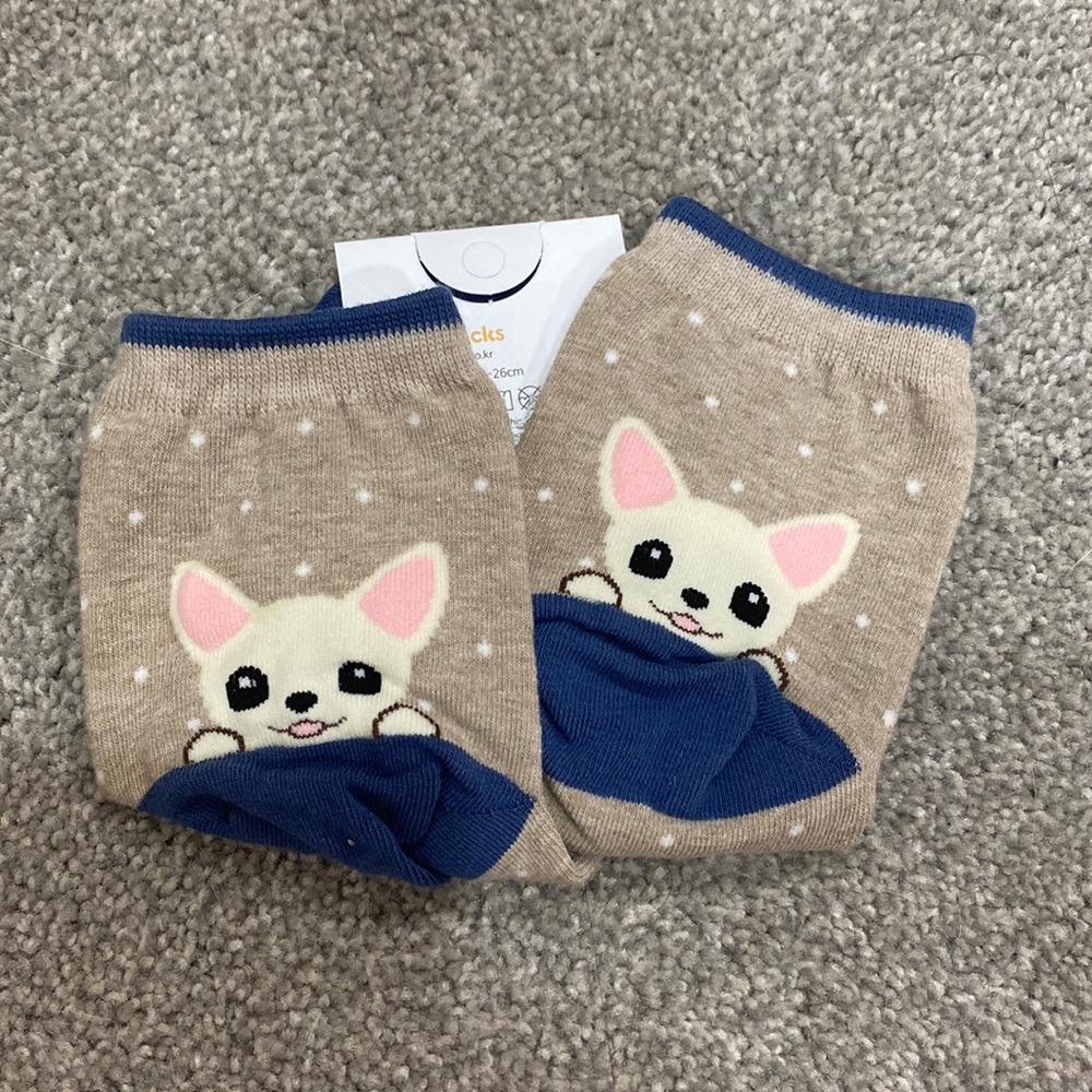 Chihuahua heel socks